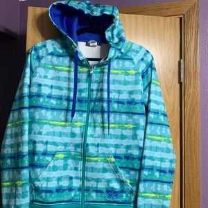 Under armour zip up hoodie size large